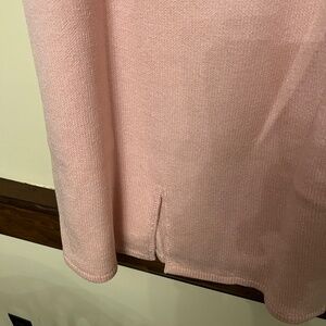 shell pink santana knit straight skirt in size 12